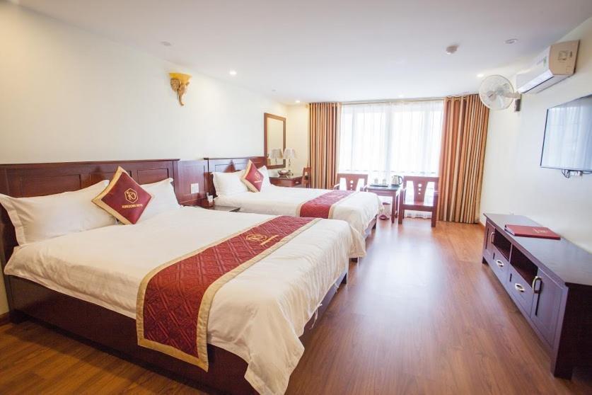 Khach San Kim Dong Hotel Hoang Nga Luaran gambar