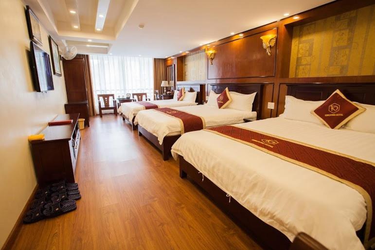 Khach San Kim Dong Hotel Hoang Nga Luaran gambar